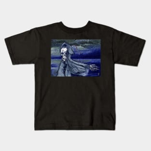 Death on the Beach Kids T-Shirt